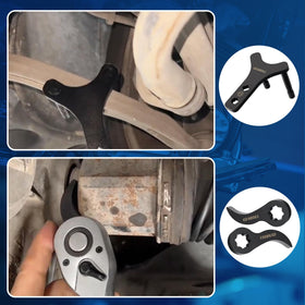 GEAROLL close-up of SCM440 adaptor head highlighting durable forged steel strength