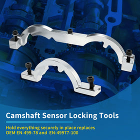 GEAROLL crankshaft locking pin detail providing secure top-dead-center holding