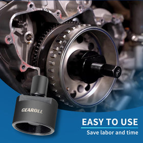 GEAROLL lubricated threads detail showing smoother operation and longer life benefit