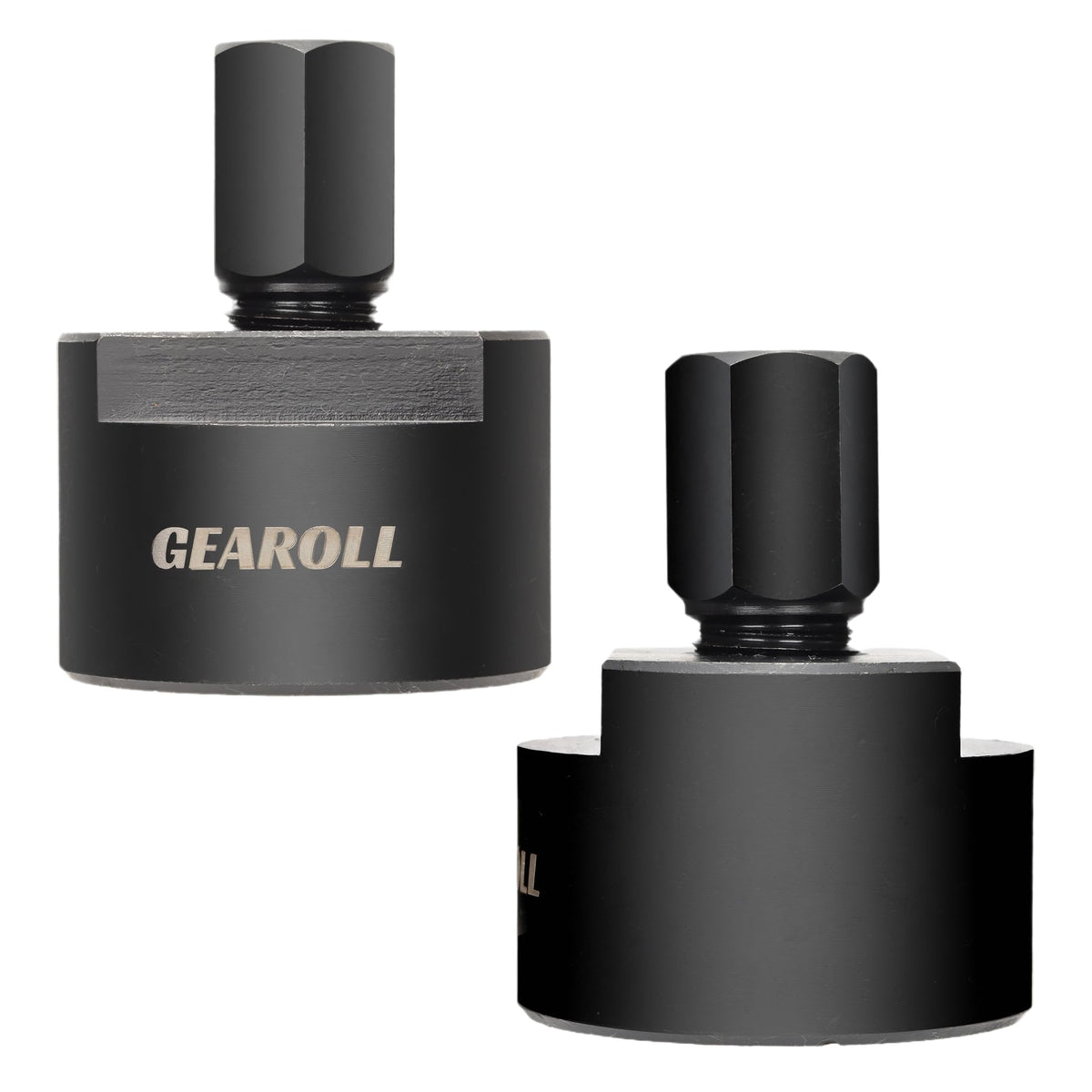 GEAROLL thread closeup highlighting precise left-hand threads for correct fit