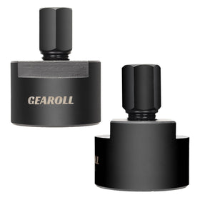 GEAROLL thread closeup highlighting precise left-hand threads for correct fit