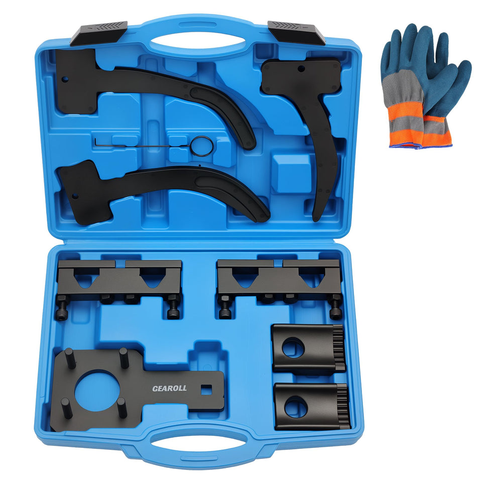 GEAROLL front case open showing organized tool set for fast access