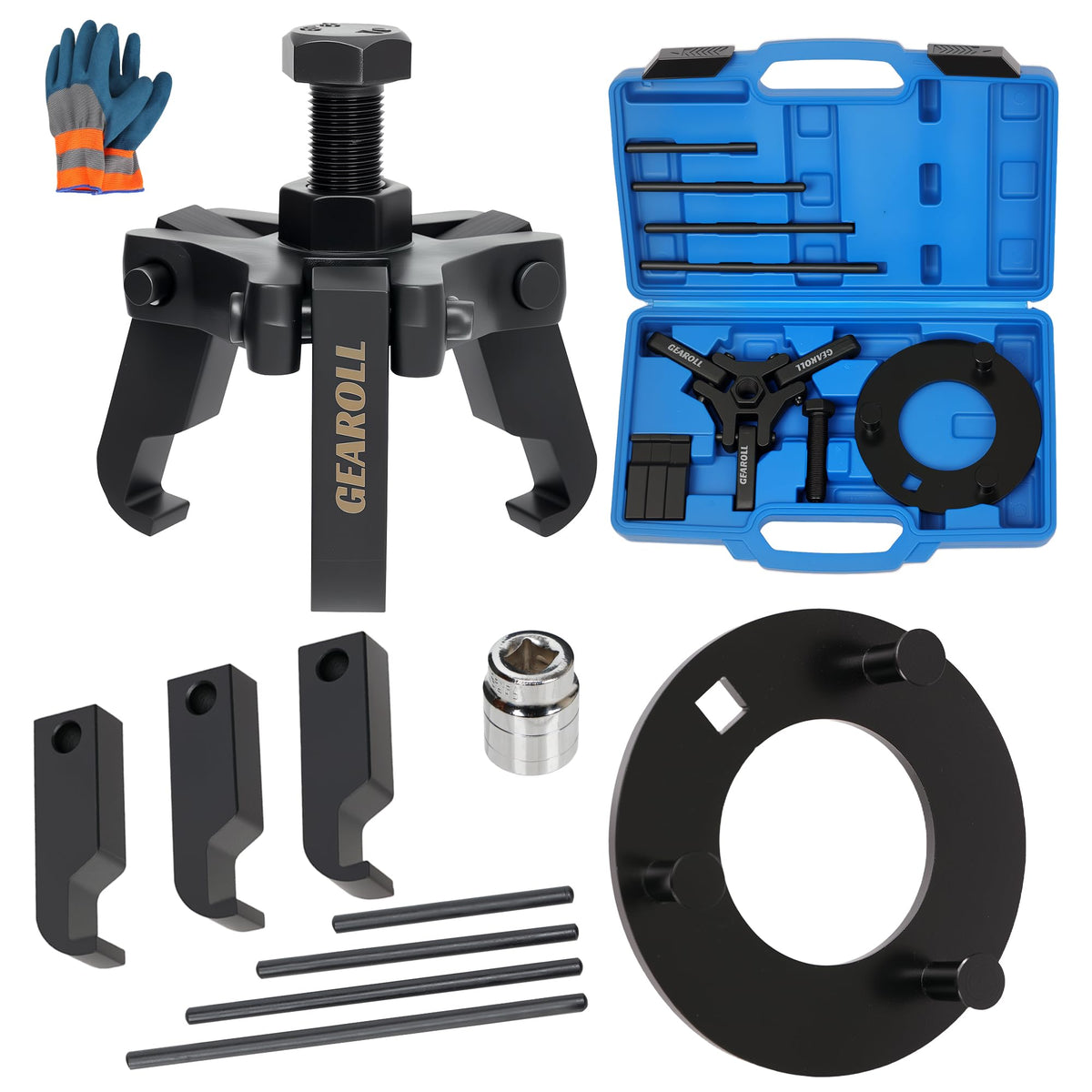 GEAROLL kit front packaging showing full contents and durability