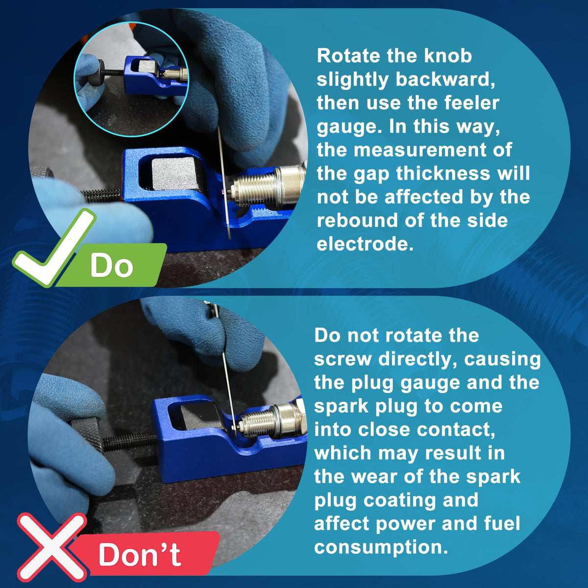GEAROLL included gloves and parts laid out for safe, clean work