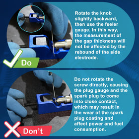 GEAROLL included gloves and parts laid out for safe, clean work