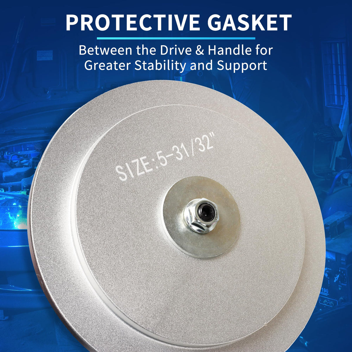 GEAROLL scale comparison with ruler showing compact, lightweight drivers for easier handling