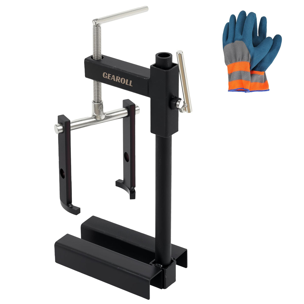 GEAROLL T-0158 front view showing heavy-duty frame for secure compression