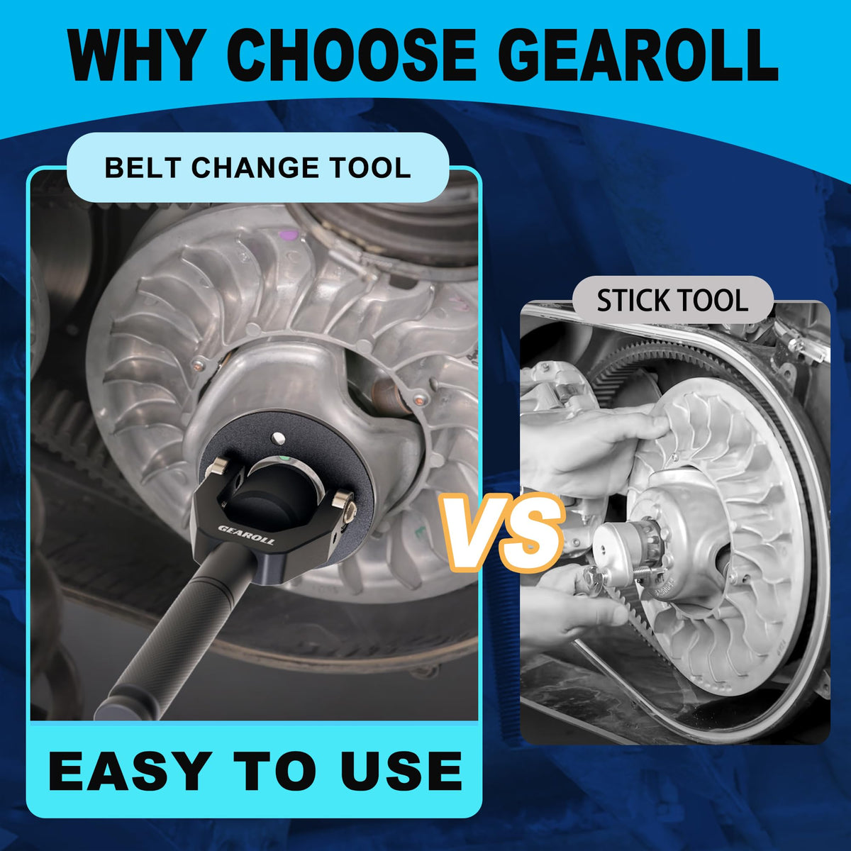 GEAROLL X3 package contents with washer for ready-to-use convenience