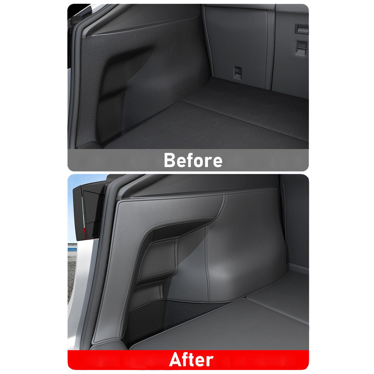 GearUp Velcro attachment detail showing tool-free quick install