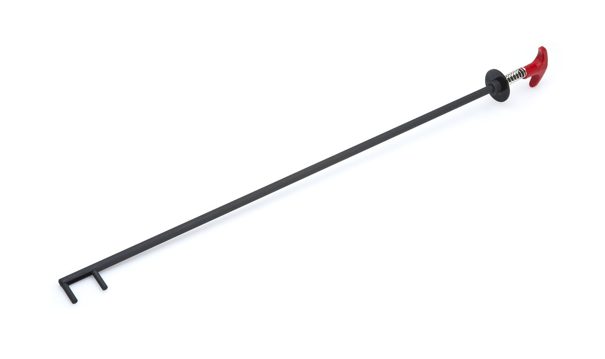 GEARWRENCH 27" tool front view showing full length and ratcheting handle for improved access