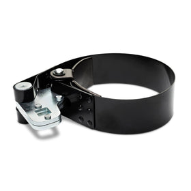 GEARWRENCH close-up of 1-1/2 inch wide steel band highlighting grip strength benefit