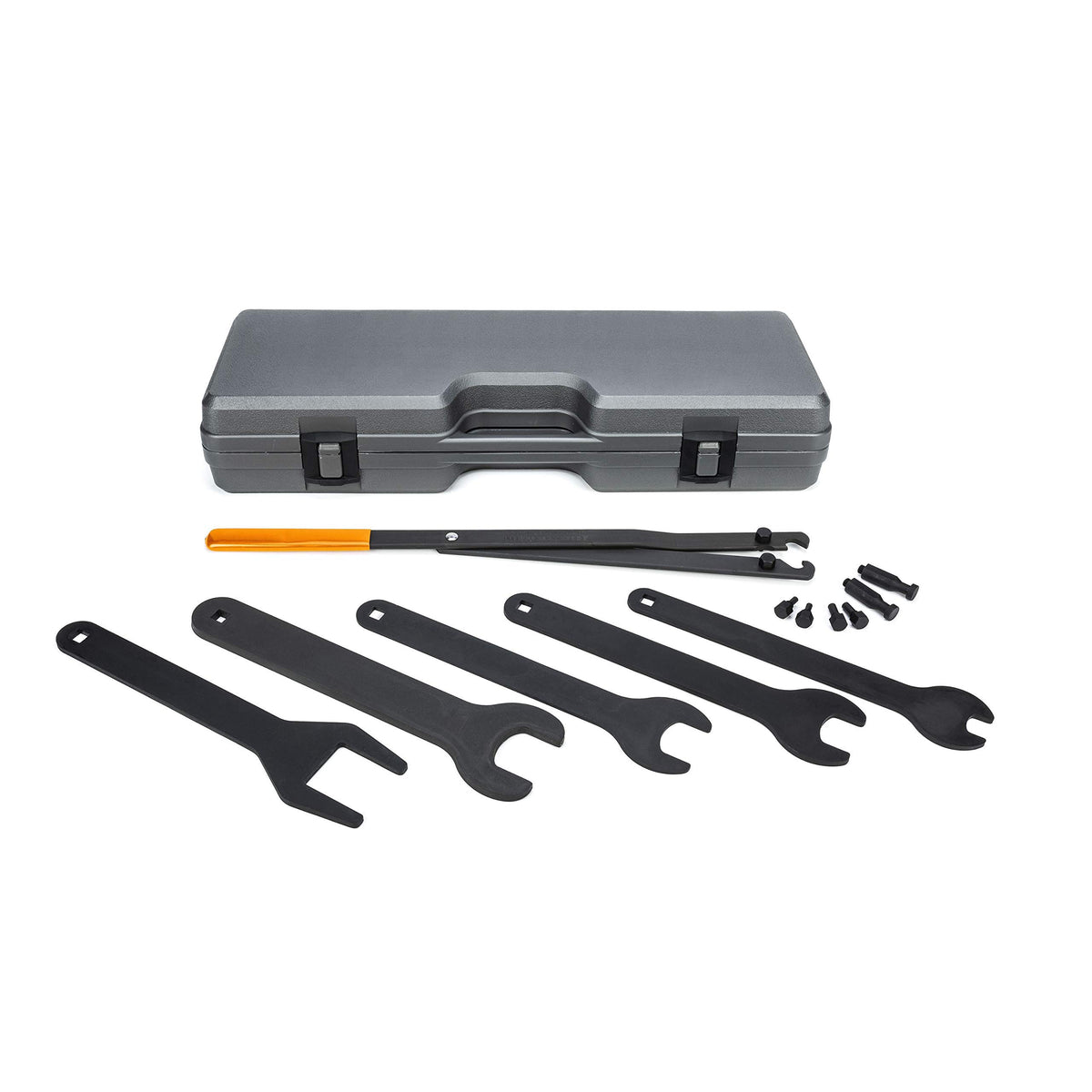 GearWrench front packaging showing kit contents and durable case benefit