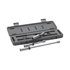GEARWRENCH front view of 3-piece spark plug set showing lengths and packaging, helps quick identification