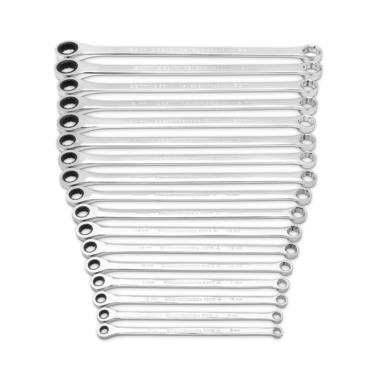 GEARWRENCH front packaging showing 17-piece set and benefits