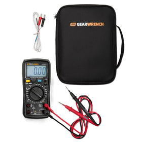GEARWRENCH GWDM107 in use during automotive diagnostics for accurate troubleshooting