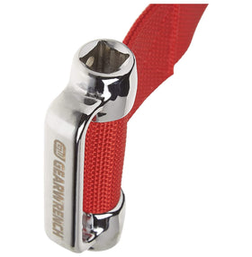 GEARWRENCH forged-steel handle detail offering strong leverage