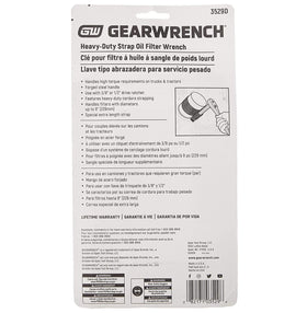GEARWRENCH stamped label and markings ensuring clear tool specs