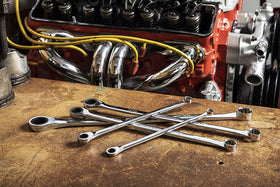 GEARWRENCH full set laid out showing size range and scale