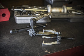 GEARWRENCH yokes and flanges laid out to show versatile attachment options benefit
