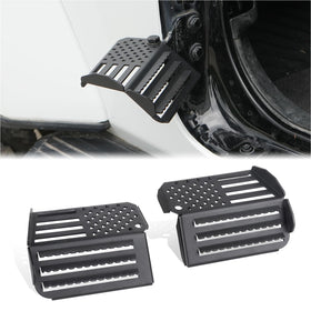 GEARZONE front view of foot peg showing secure mounting and style
