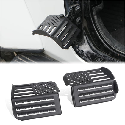 GEARZONE front view of foot peg showing secure mounting and style