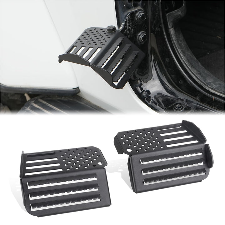 GEARZONE front view of foot peg showing secure mounting and style