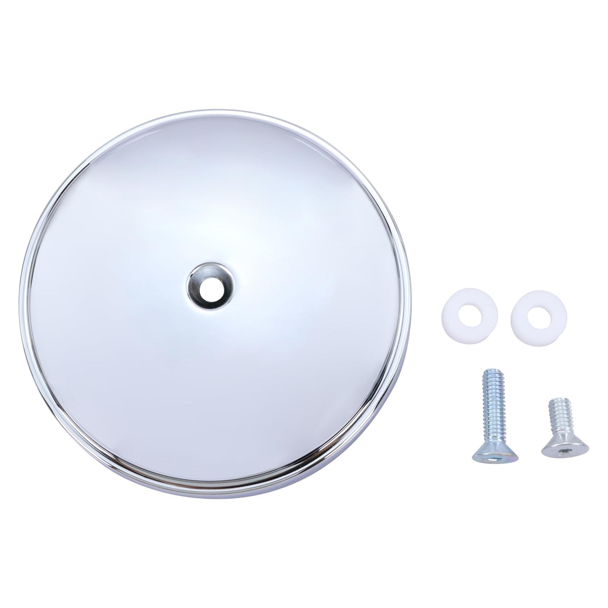 GEATaaT chrome cover front view showing polished finish and improved appearance