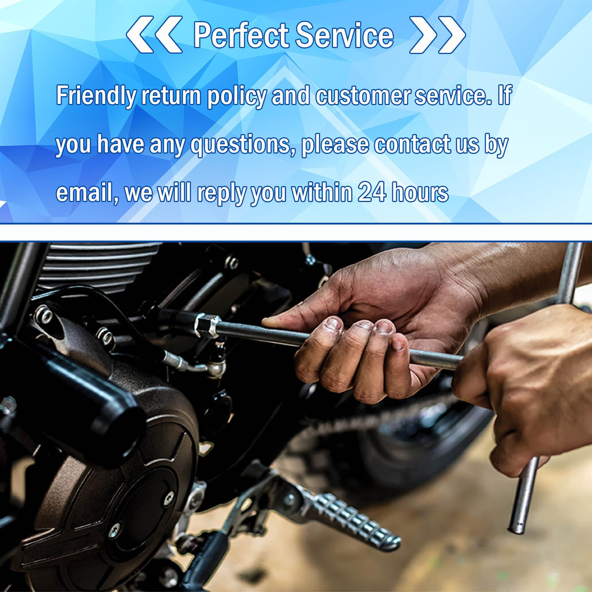 GEATaaT cover on motorcycle in motion conveying protection and stylish look