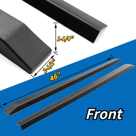 GEATaaT ski beside ruler indicating compact size for easy retrofit