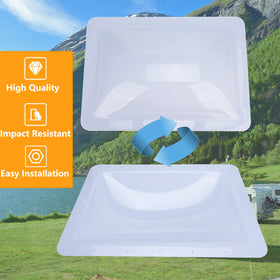 GEATaaT dome flange dimensions displayed for correct fit and secure sealing benefit