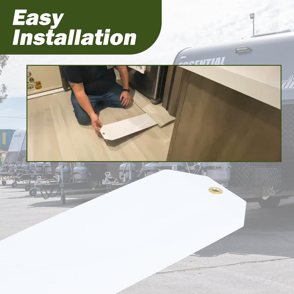GEATaaT sled installed under RV slide-out preventing floor damage