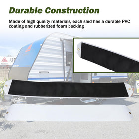 GEATaaT sled in RV interior illustrating easy installation and protection