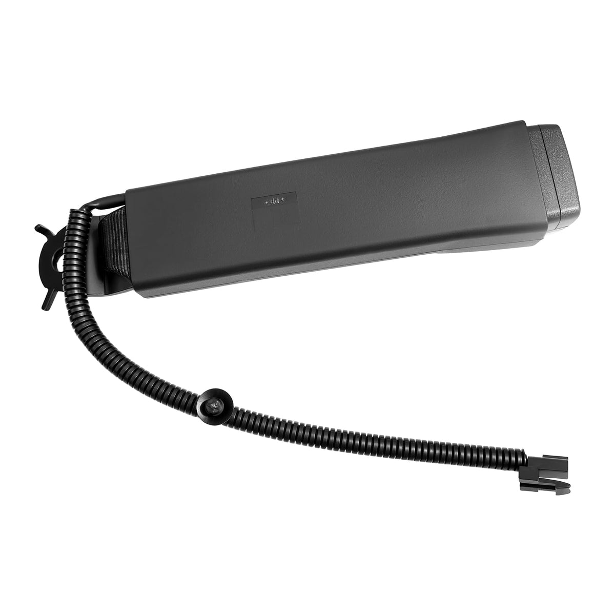 Gecious driver buckle front view showing secure fit