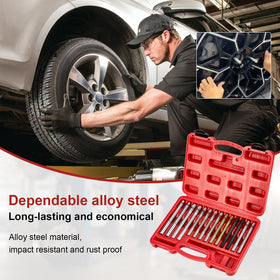 Gedlex open storage case with molded slots keeping alignment pins protected and easy to transport