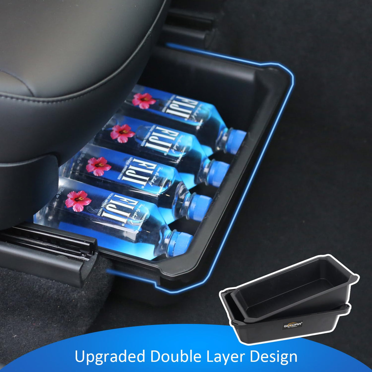 GEEDAR close-up of ABS outer shell and TPE liner highlighting durability and easy cleaning