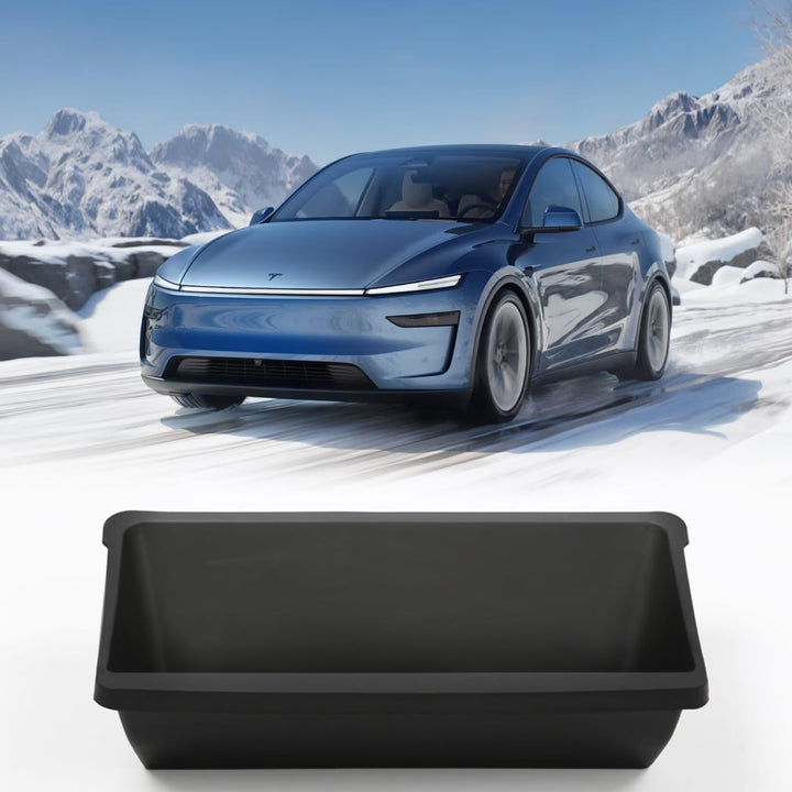 GEEDAR front view under seat box showing neat hidden storage and clean fit