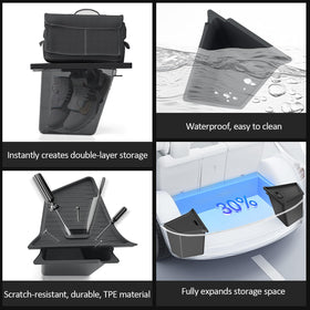 GEEDAR texture detail of TPE and ABS materials for water resistance