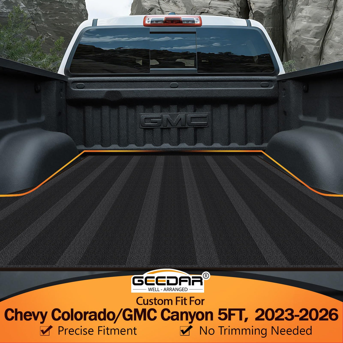 GEEDAR close-up textured top showing anti-skid surface for cargo stability