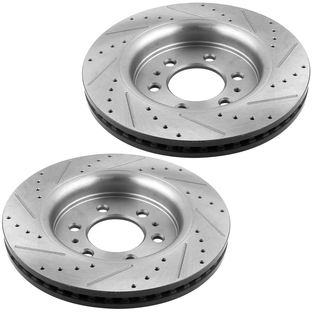 Geekstop installed rotor and pad on F150 demonstrating bolt-on fit and restored braking