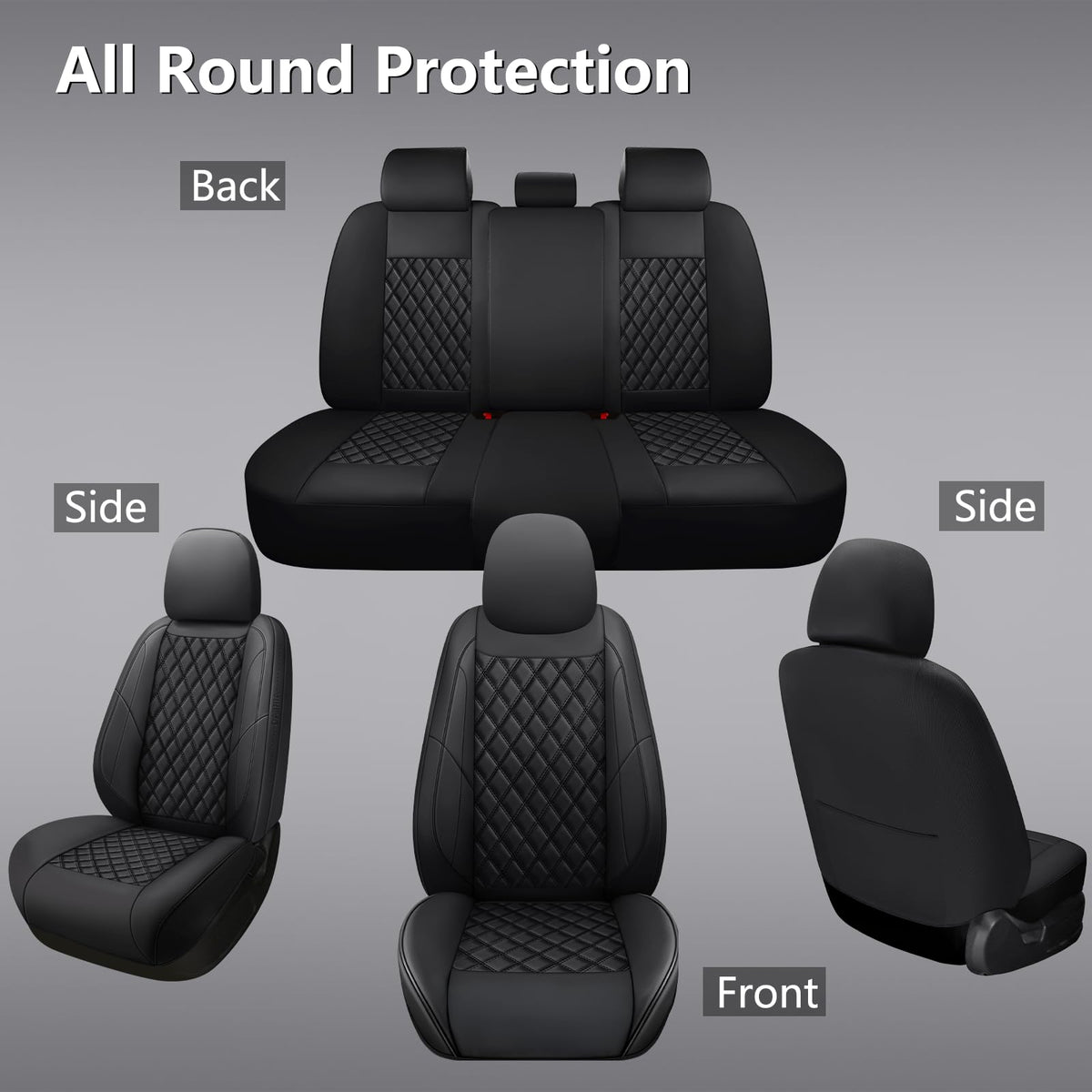 GEEYONTEK pet on seat showing hair resistance and comfort