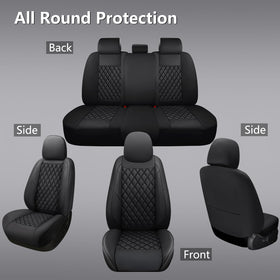 GEEYONTEK pet on seat showing hair resistance and comfort
