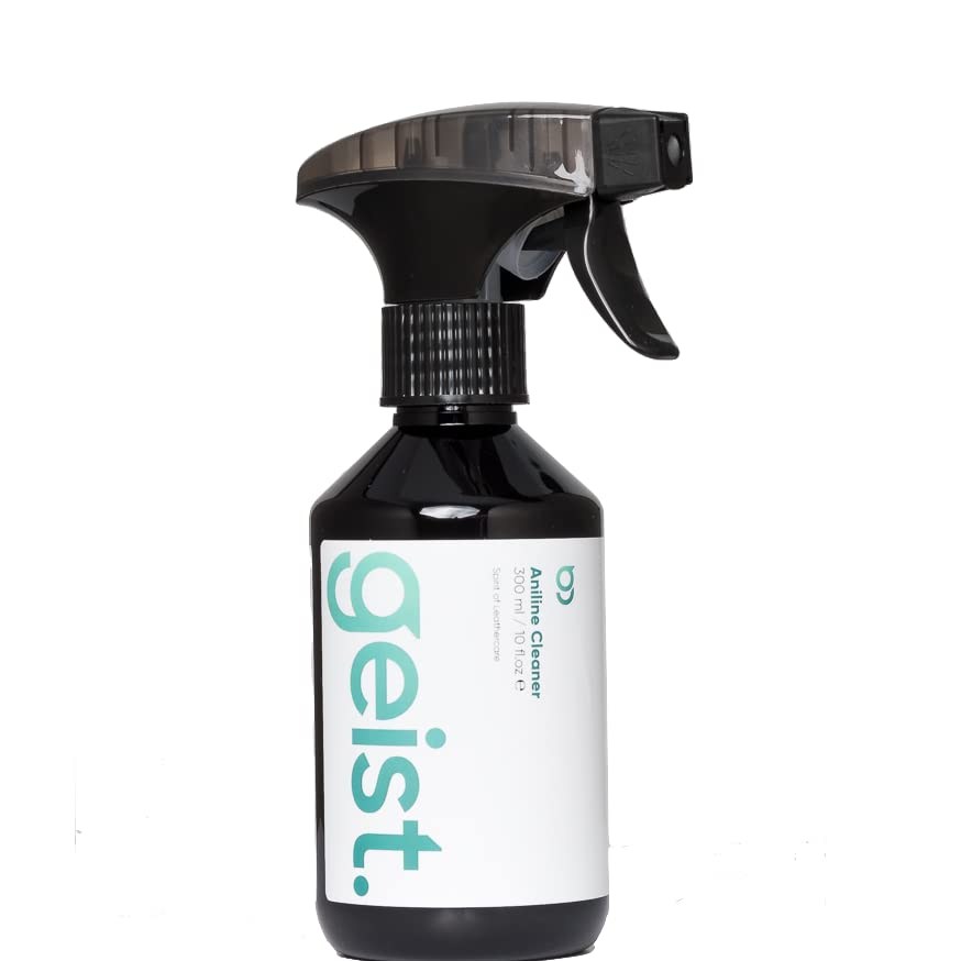 Geist cleaner close-up texture demonstrating gentle cleaning action