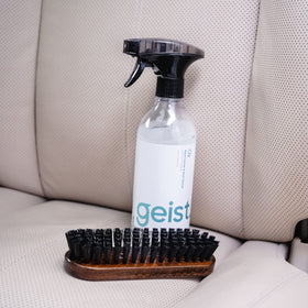 Geist dye & friction blocker nozzle detail for precise, even application