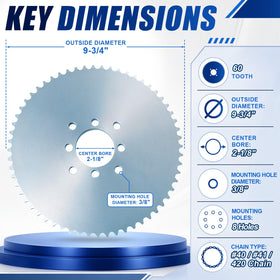 Gekufa close-up of sprocket tooth profile showing precision machining and wear resistance