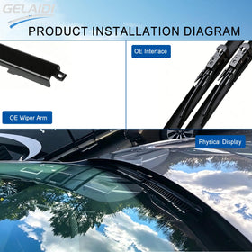 GELAIDI step-by-step tool-free installation demonstrating easy DIY swap