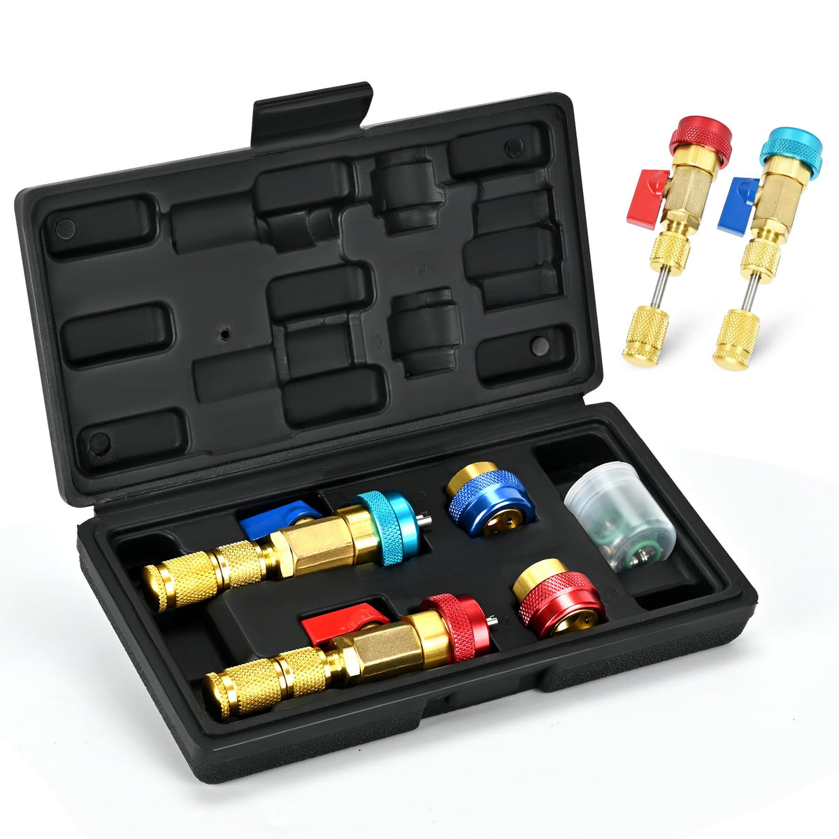GELRIUNY kit front view showing full contents and compact storage benefit