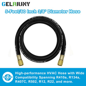 GELRIUNY hose bent to show flexibility and kink-resistant advantage
