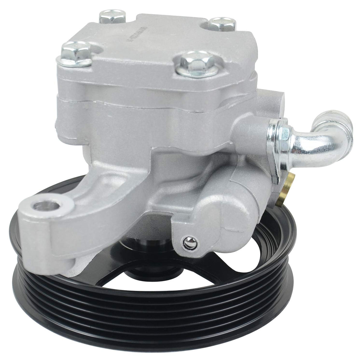 GELUOXI pulley hub close-up illustrating precise alignment benefit