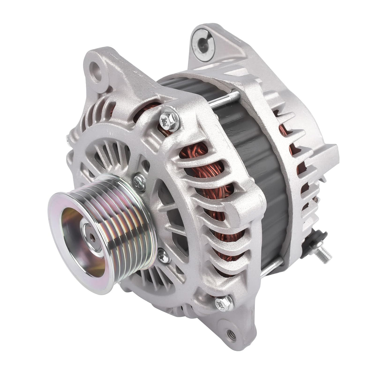 GELUOXI alternator front view showing OEM fit for easy swap