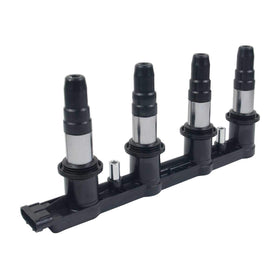 GELUOXI front view ignition coil showing compact design and fitment benefit